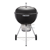 Weber Master-Touch Charcoal Kettle BBQ Grill with a One-Touch Cleaning System, 22-in (56 cm) Front_Elevated