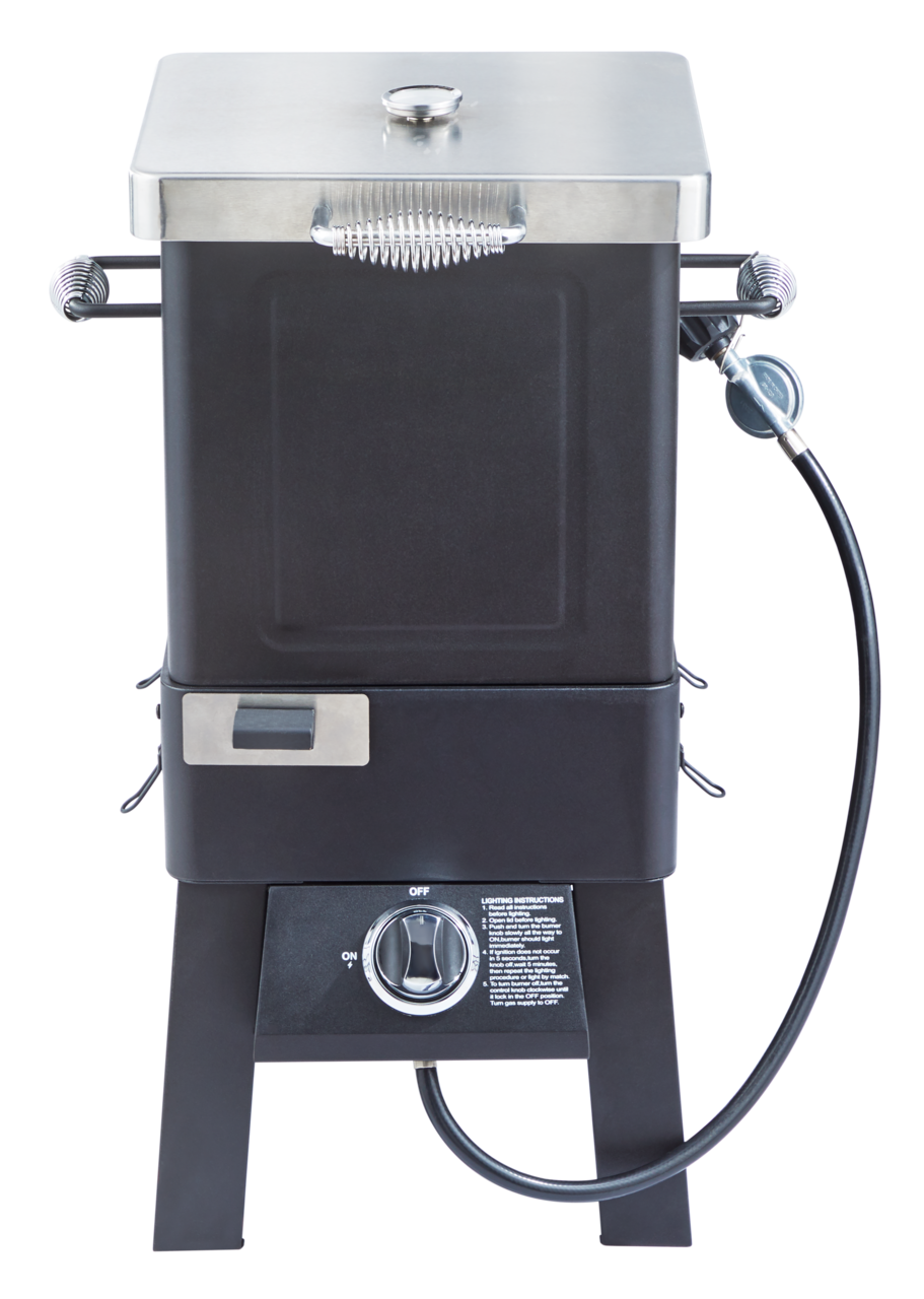 MASTER Chef 3 in 1 Outdoor Deep Fryer Air Fryer Smoker with Propane Gas Burner Canadian Tire