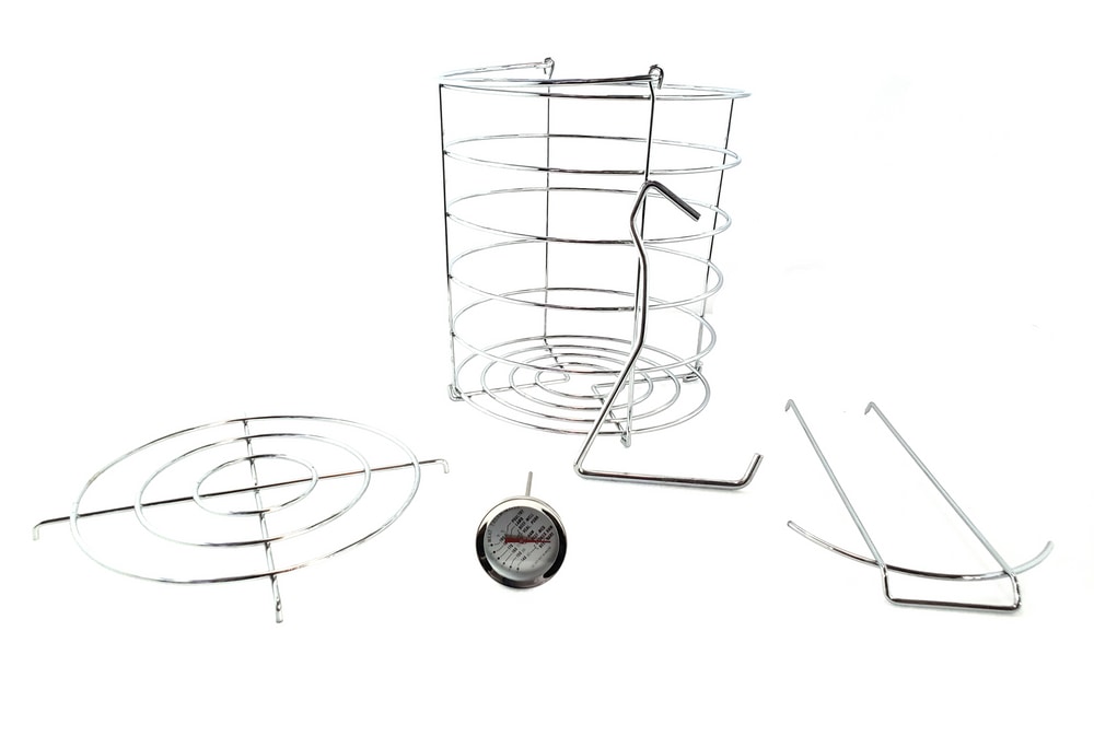 MASTER Chef 3in1 Outdoor Deep Fryer, Air Fryer & Smoker with Propane