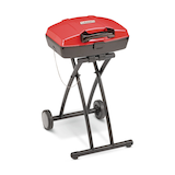 Coleman Roadtrip Sport Portable Single-Burner Propane Gas BBQ Grill & Folding Cart Stand Front_Three_Fourths_Angled_Right