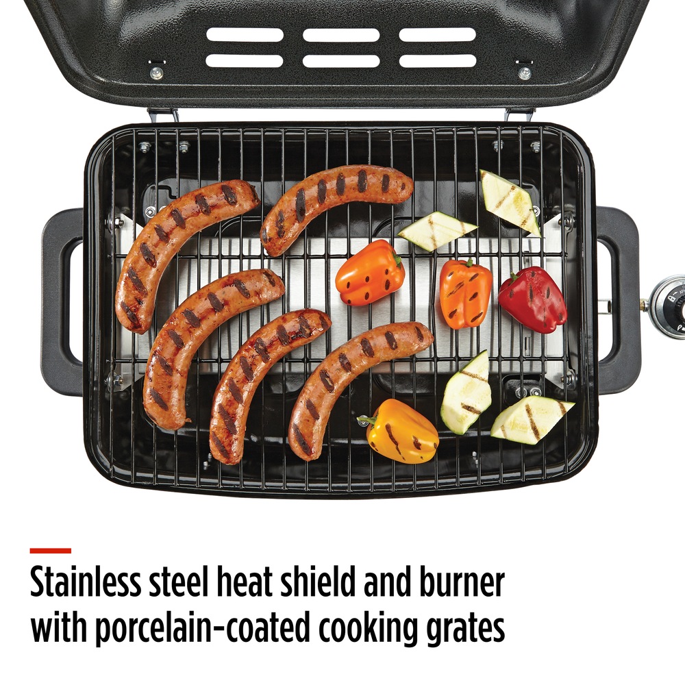 MASTER Chef Portable Tabletop SingleBurner Propane Gas BBQ Grill with Folding Legs Canadian Tire