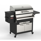 Louisiana Stainless Pellet Grill Front_Angled_Right