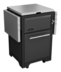 Vermont Castings Stainless Steel Outdoor Mobile Grill Prep Station & Storage Cart Front_Angled_Right