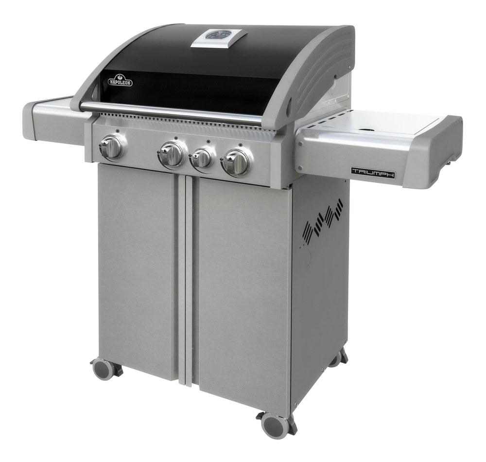 Barbecue Napoleon Triumph au gaz naturel avec brûleur latéral