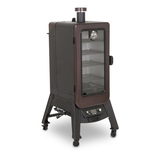 Pit Boss 3-Series Digital 4-Rack Wood Pellet Vertical Smoker with a Glass Door Front_Angled_Right