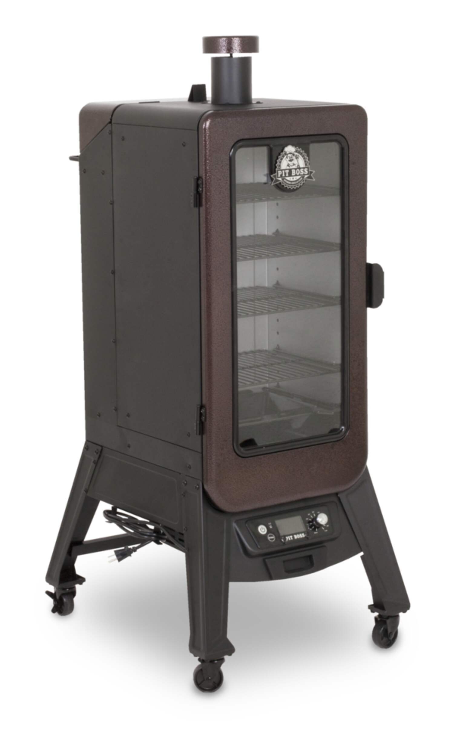 Pit Boss 3Series Digital 4Rack Wood Pellet Vertical Smoker with a Glass Door Canadian Tire