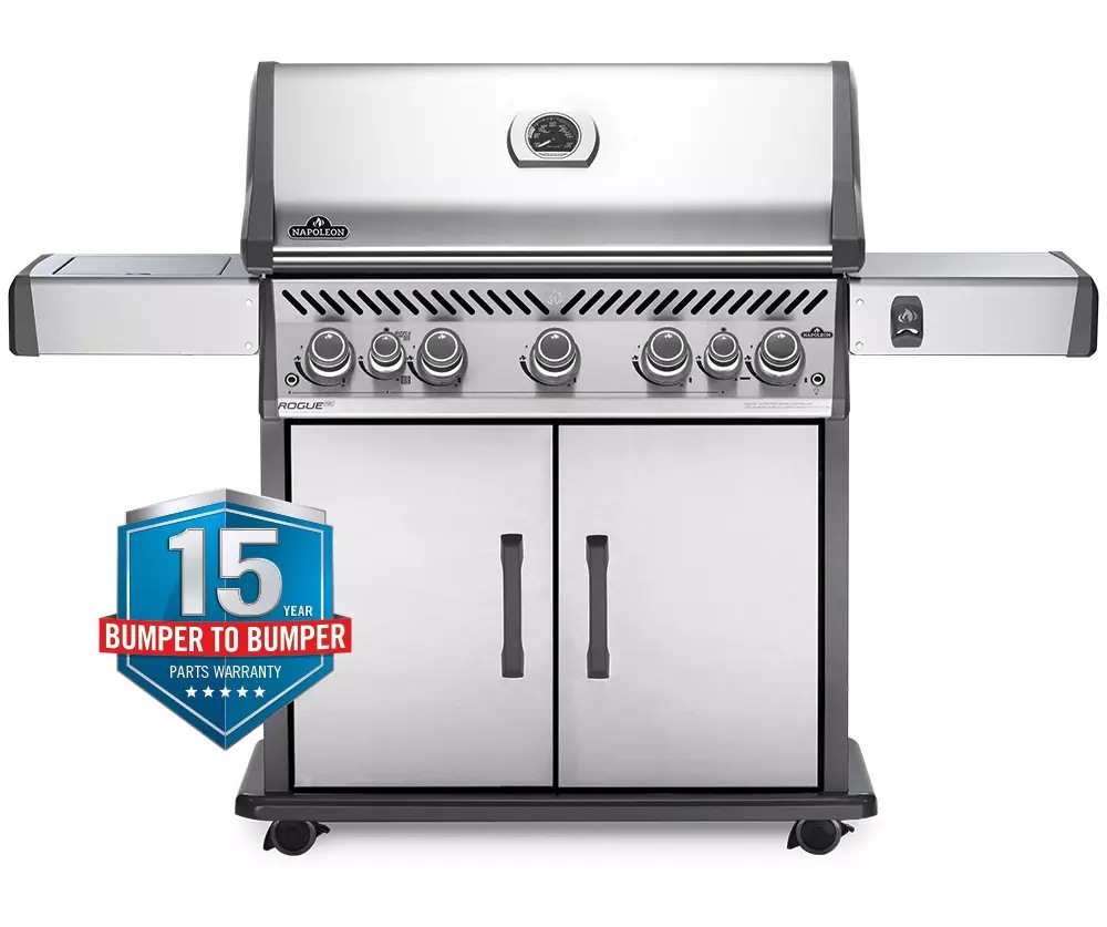 Napoleon Rogue SE 625 RSIB 5Burner Propane Gas BBQ Grill with Infrared