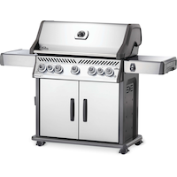 Napoleon Rogue SE 625 RSIB 5-Burner Propane Gas BBQ Grill with Infrared Burners Front_Angled_Left