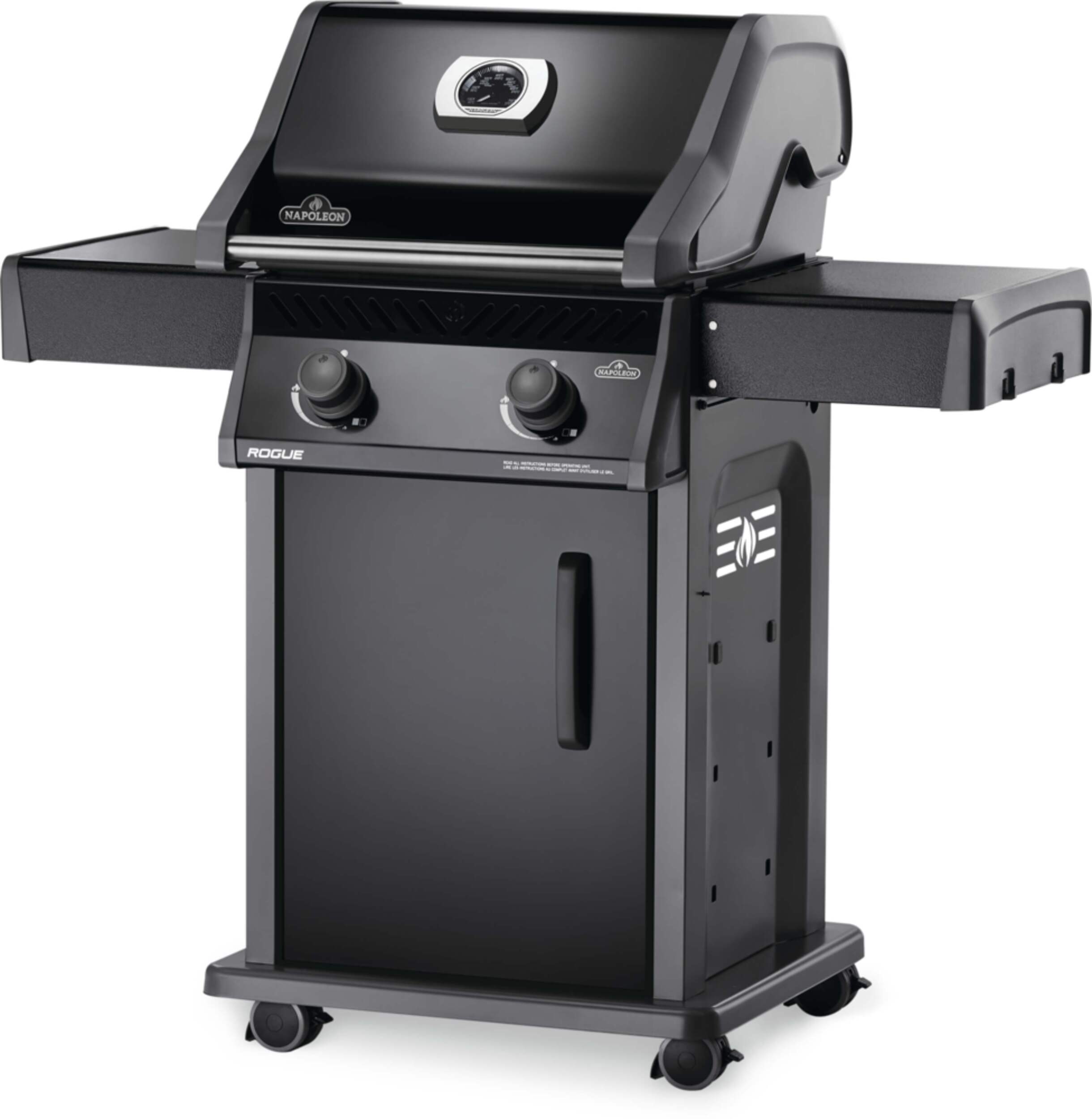 Napoleon Rogue 365 - Barbecue au gaz propane, 2 brûleurs Front_Angled_Left