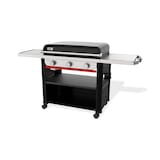 Weber Slate™ 30-in Rust-Resistant 3-Burner Liquid Propane Griddle Front_Three_Fourths_Angled_Left