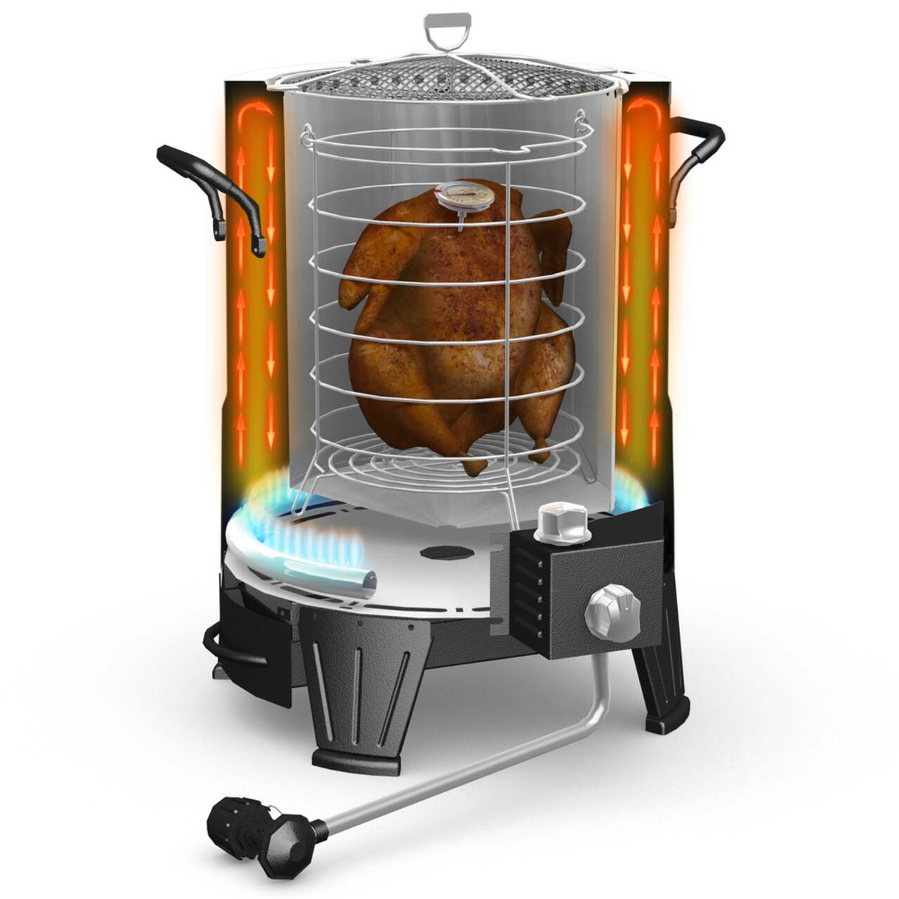 Greaseless deep deals fryer