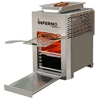 Inferno Go Portable Infrared Propane Gas Grill Front_Angled_Left