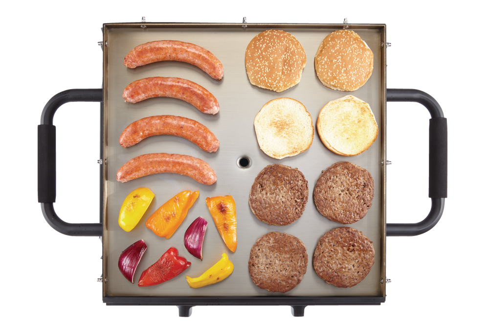 MASTER Chef Portable Outdoor 2Burner Propane Gas Stainless Steel