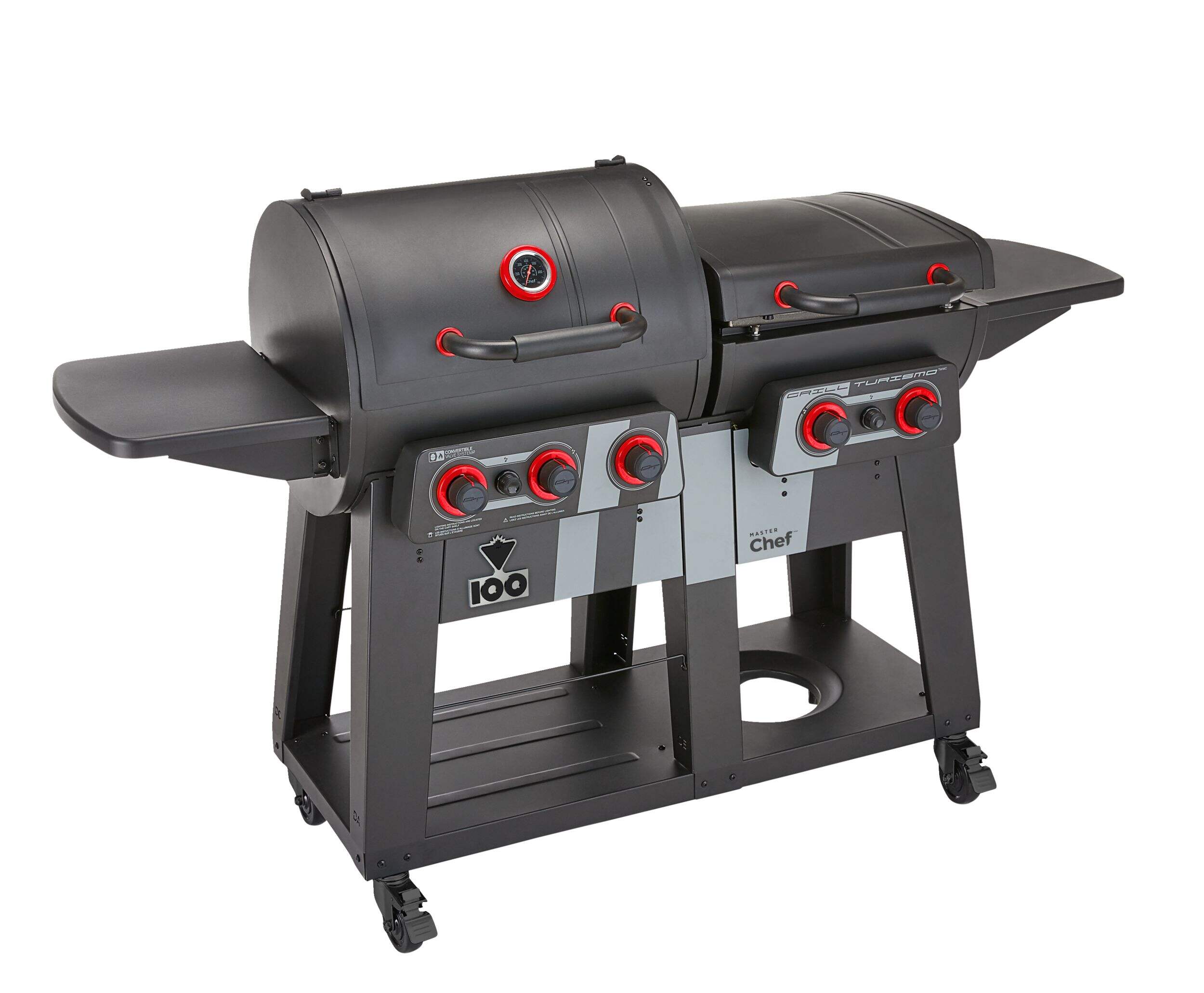 MASTER Chef GT Grill & Griddle Front_Three_Fourths_Angled_Right