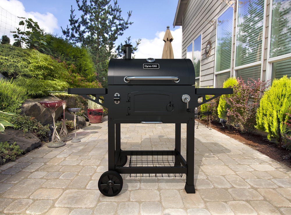 DynaGlo DGN405DNCD Heavy Duty Compact Charcoal BBQ Grill Canadian Tire