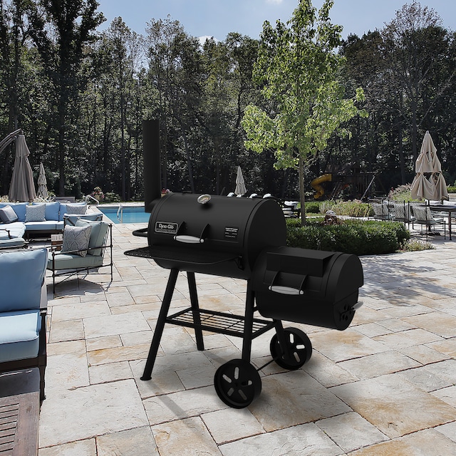 DynaGlo Signature Series DGSS730CBOD Barrel Charcoal BBQ Grill