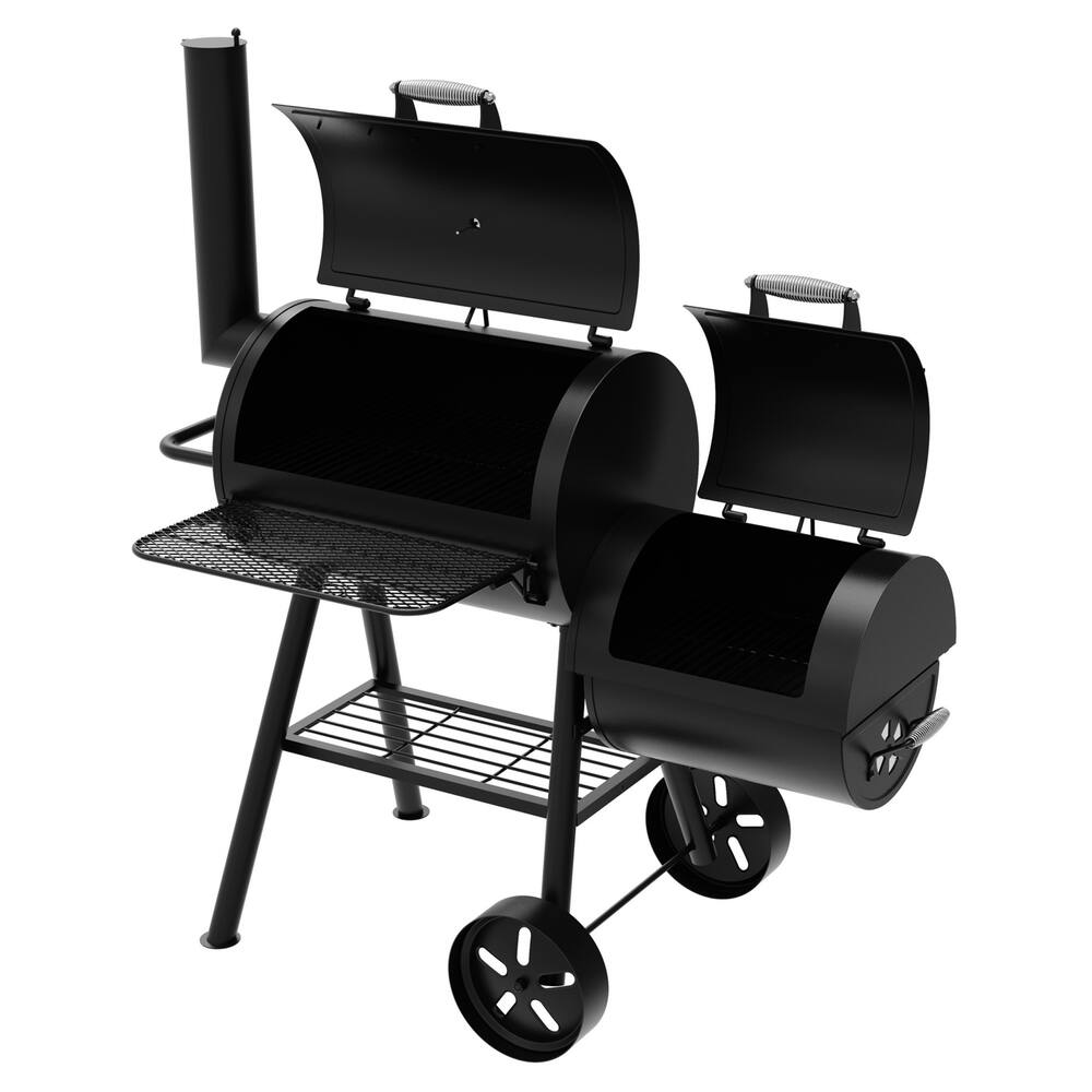 Dyna-Glo Signature Series DGSS730CBO-D Barrel Charcoal BBQ Grill ...