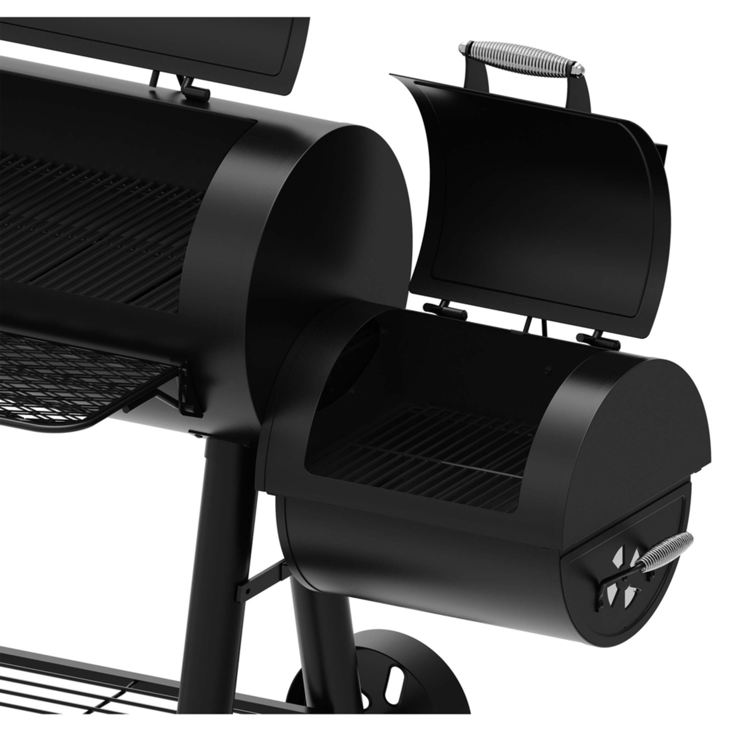 DynaGlo Signature Series DGSS962CBOD HeavyDuty Barrel Charcoal BBQ