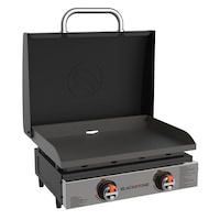 Blackstone Tabletop Griddle with Hood, 22-in Front_Three_Fourths_Angled_Right