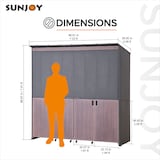 Sunjoy Fleetwood Outdoor Kitchen Front_Angled_Left