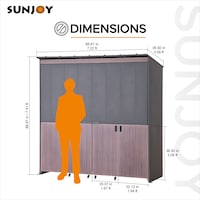Sunjoy Fleetwood Outdoor Kitchen Front_Angled_Left