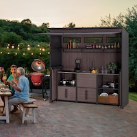 Cuisine extérieure Sunjoy Fleetwood Front_Angled_Left