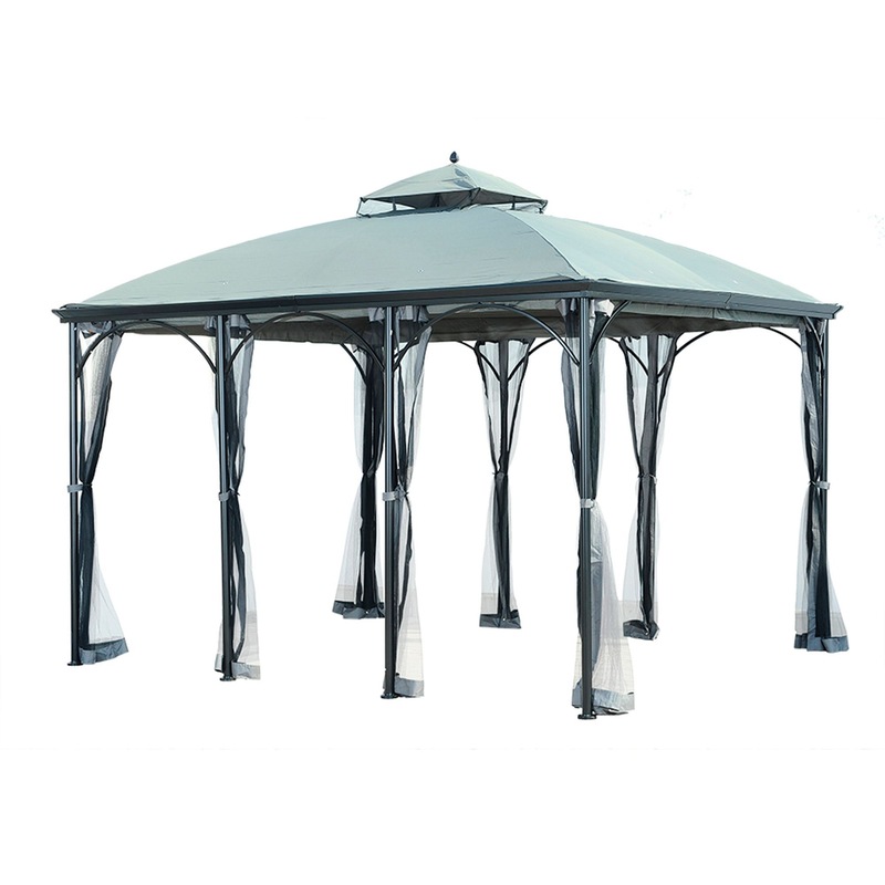 Sunjoy Helena Gazebo with Netting Canadian Tire