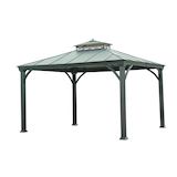 Abri de jardin Sunjoy Briarwood Front_Three_Fourths_Angled_Left