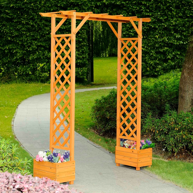 Sunjoy Magnus Trellis Arch Canadian Tire