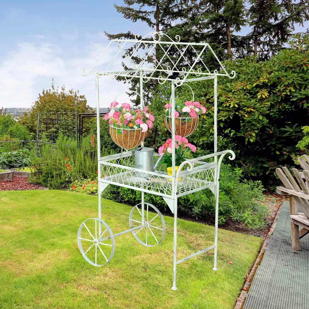 Sunjoy Steadly Flower Cart Canadian Tire
