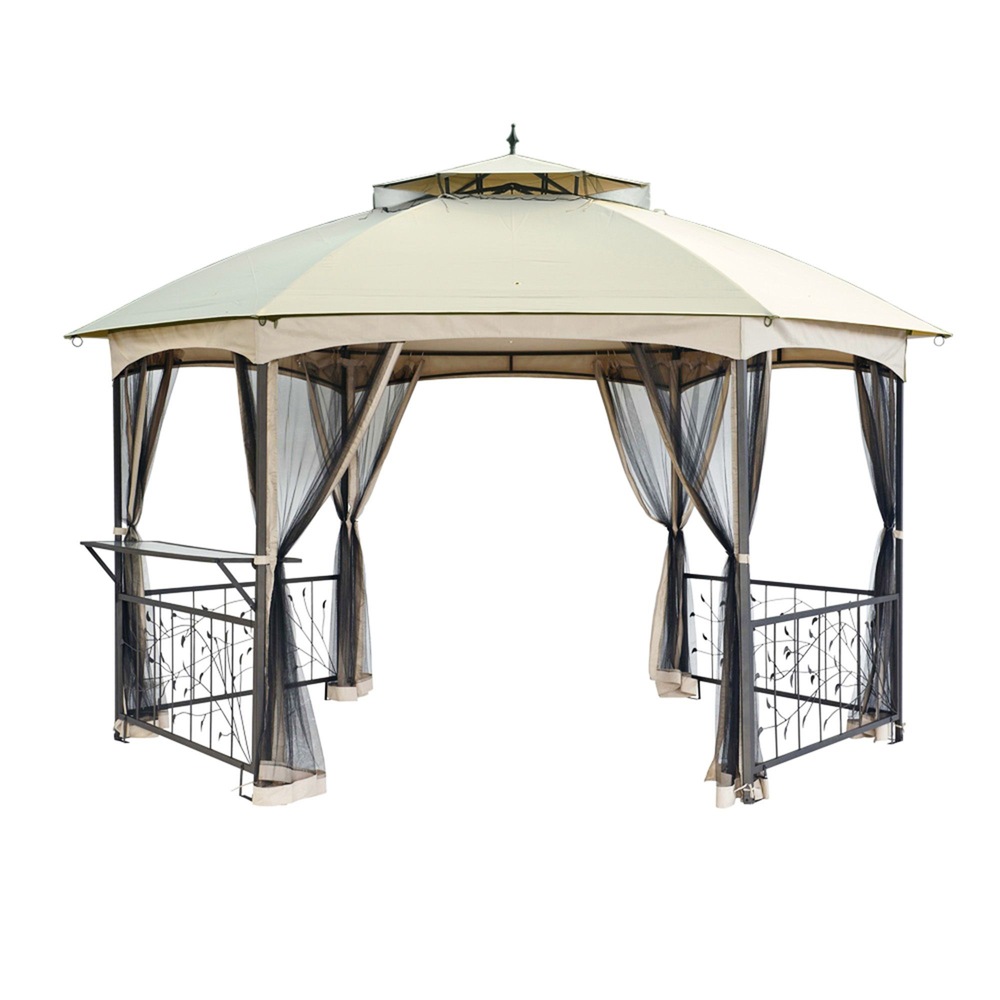 Sunjoy Viscount Hexagon Gazebo Canadian Tire