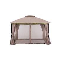 Abri de jardin Sunjoy Meadowbrook, 10 x 12 pi Front_Flat