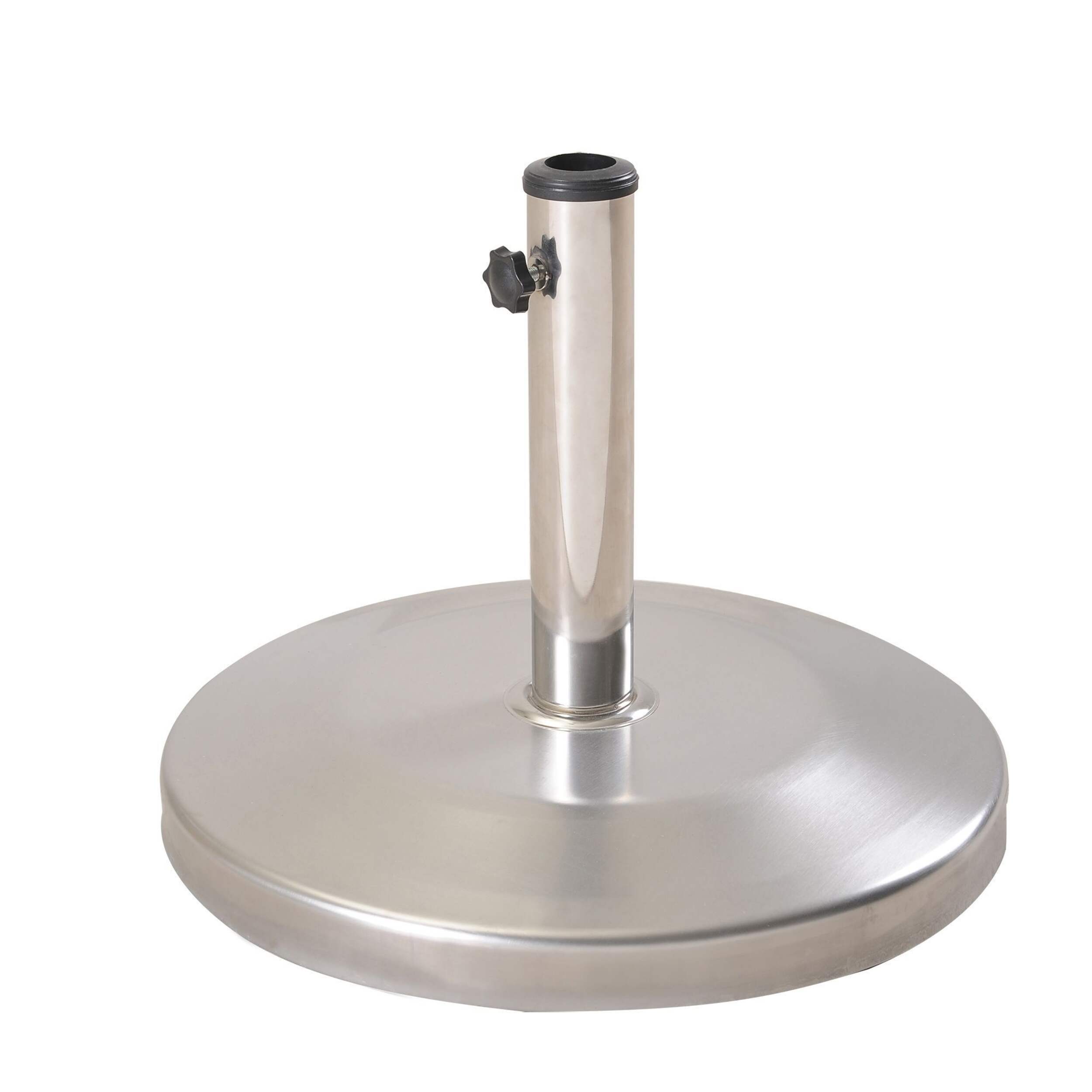 Sunjoy Rhine Umbrella Base, 55-lbs Overhead_Plunge