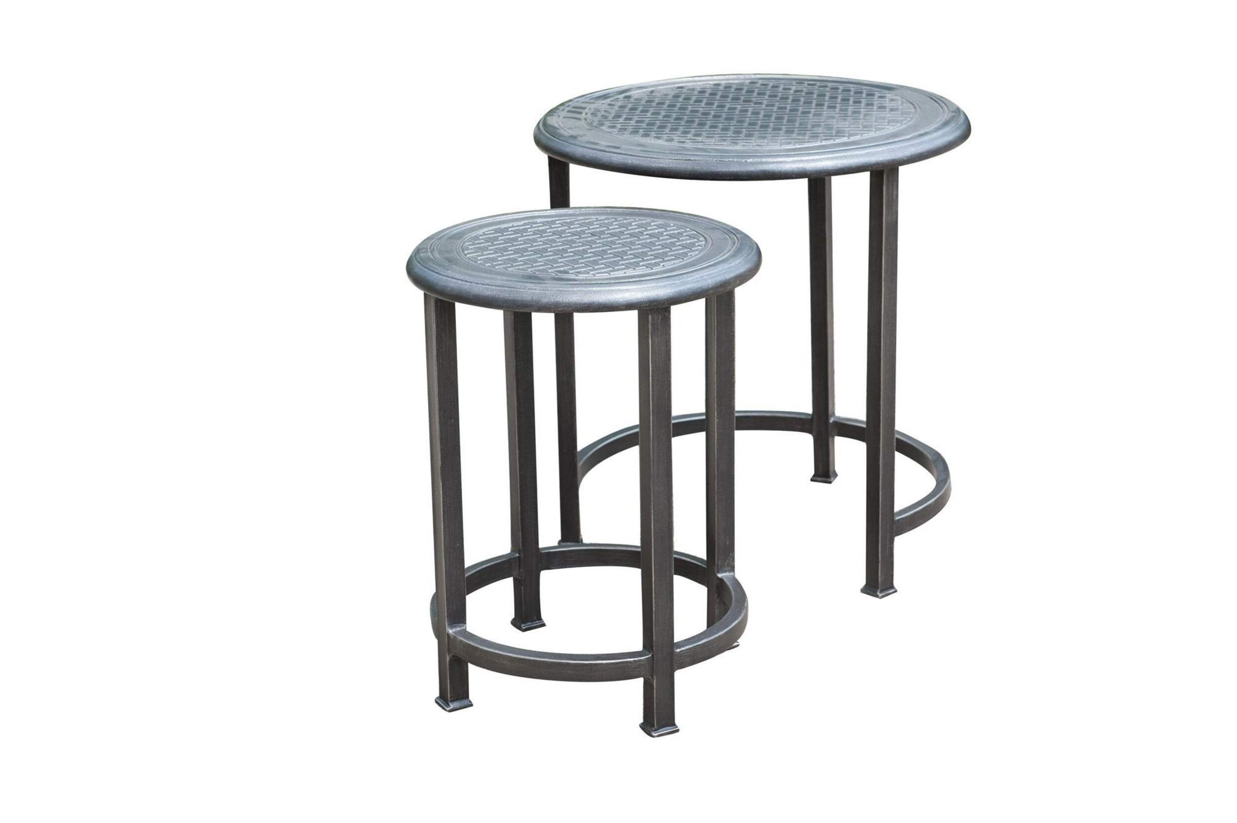 CANVAS Dashley Round Nesting Tables Front_Angled_Left