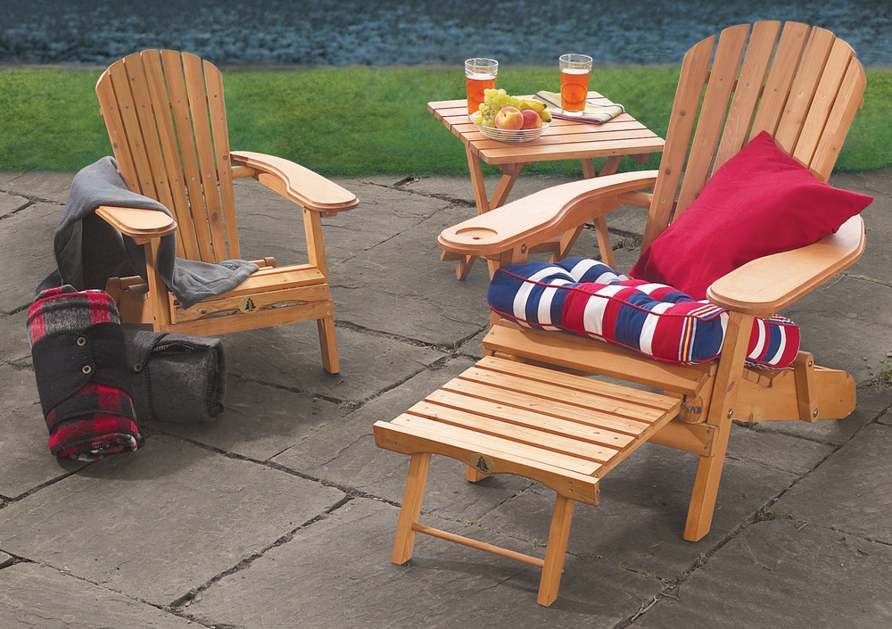 Fauteuil Muskoka avec reposepieds Canadian Tire