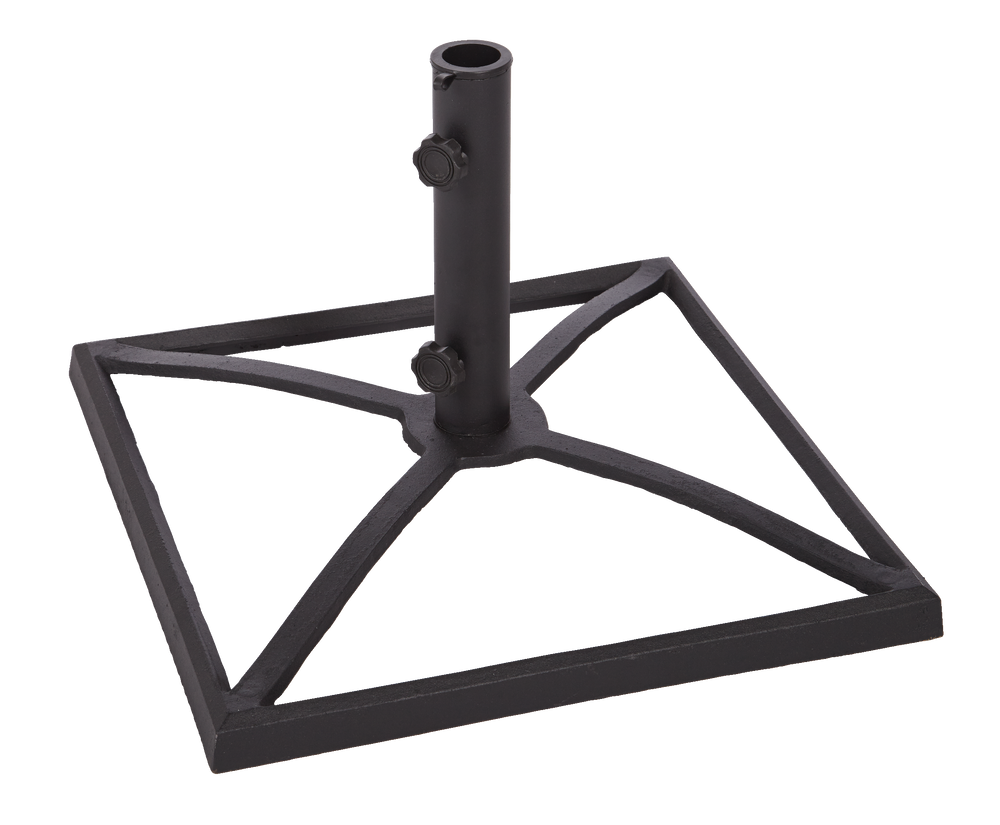 For Living Sutton Collection Steel/Recycled Content Patio Umbrella Base