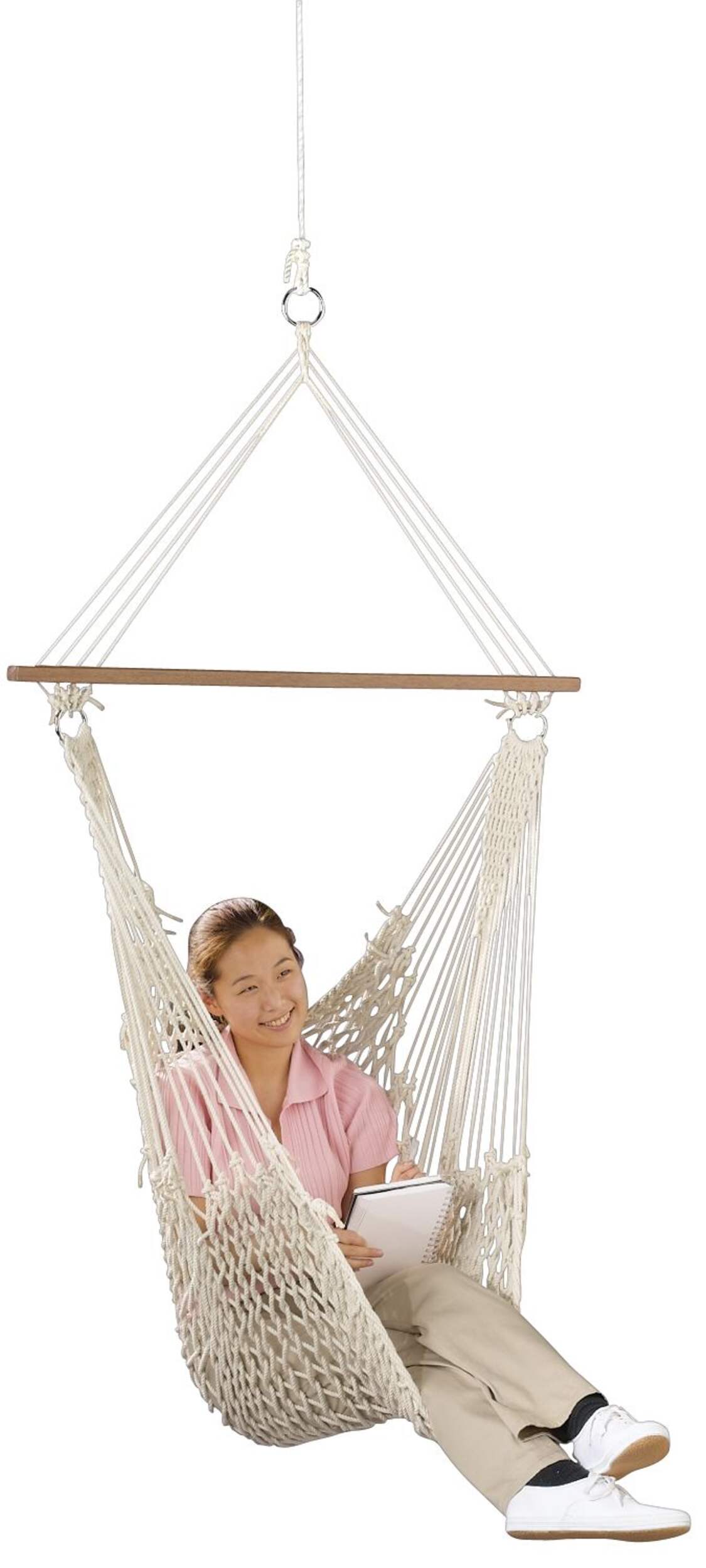 For Living Hanging Swing Hammock Front_Angled_Right