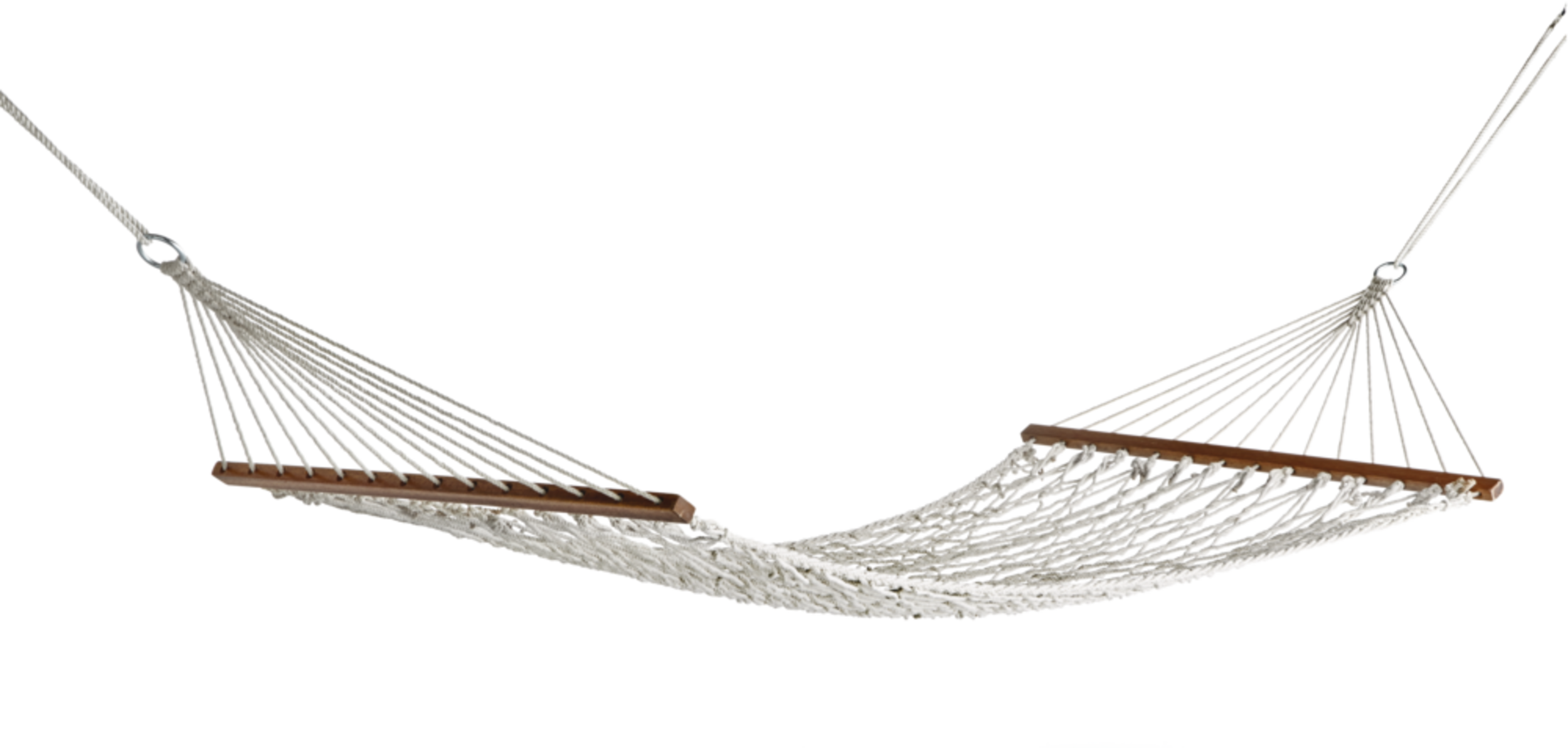For Living Hanging Rope Swing Hammock Front_Angled_Left