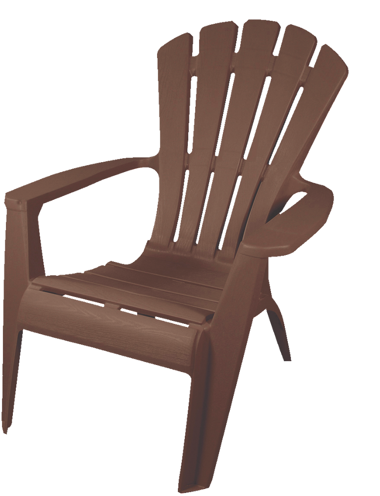 For Living Plastic Outdoor Patio King Size Adirondack Chair, Assorted ...