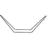 Bliss Hammocks Steel Frame Hammock Stand for Patio/Backyard, 10-ft Front_Flat