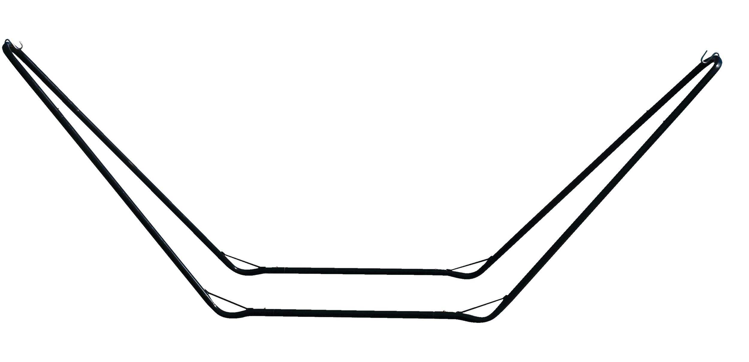 Bliss Hammocks Steel Frame Hammock Stand for Patio/Backyard, 10-ft Front_Flat