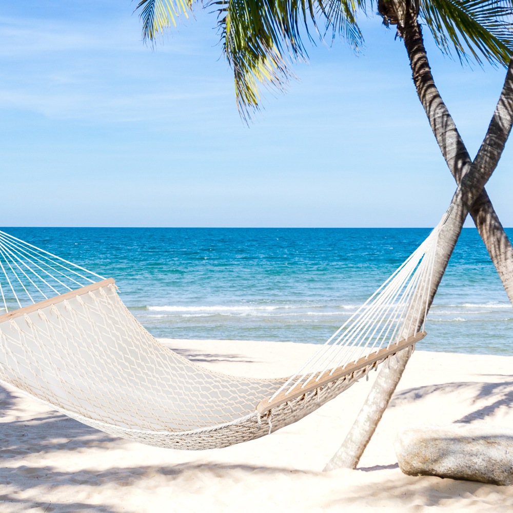 Bliss Hammocks Cotton Rope Hammock for Patio/Backyard, 60in Canadian