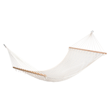Bliss Hammocks Cotton Rope Hammock for Patio/Backyard, 42-in Front_Three_Fourths_Angled_Right