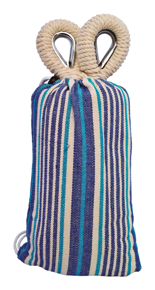 Bliss Hammocks Double Rope Hammock in a Bag for Patio/Backyard/Camping