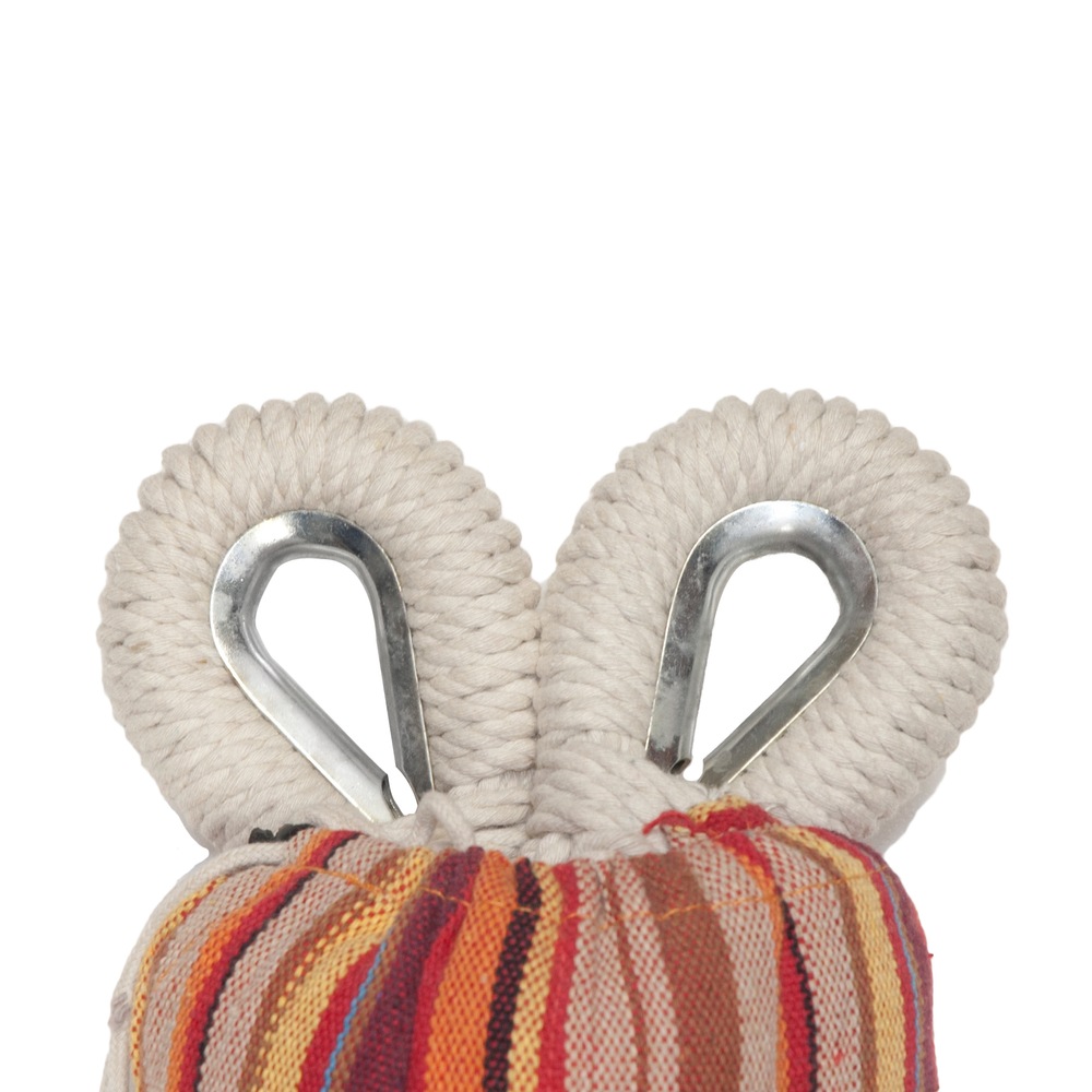 Bliss Hammocks Double Rope Hammock in a Bag for Patio/Backyard/Camping, Assorted, 60in