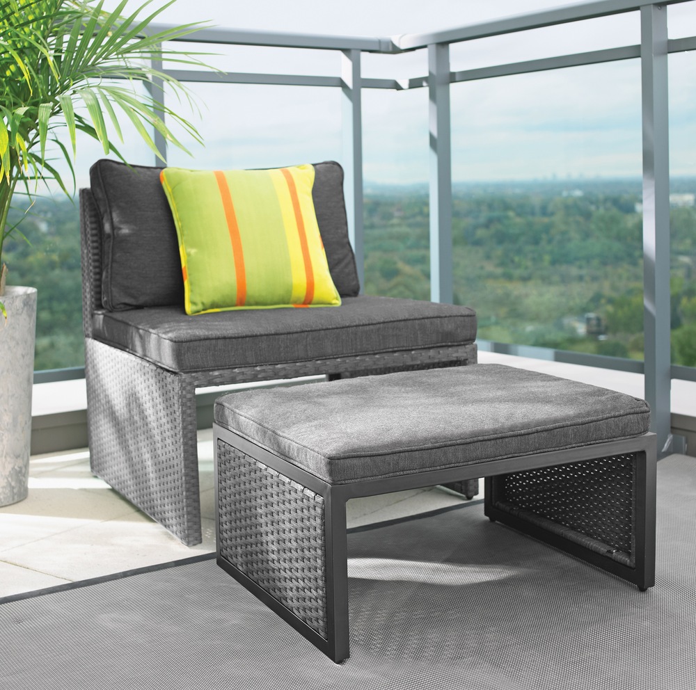 Umbra Loft Collection Middle Patio Chair with Ottoman Canadian Tire
