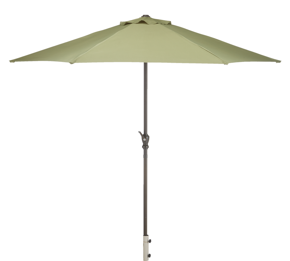 CANVAS UVProtected Fabric Outdoor/Patio Market Umbrella w/ Crank Handle, 9ft Canadian Tire