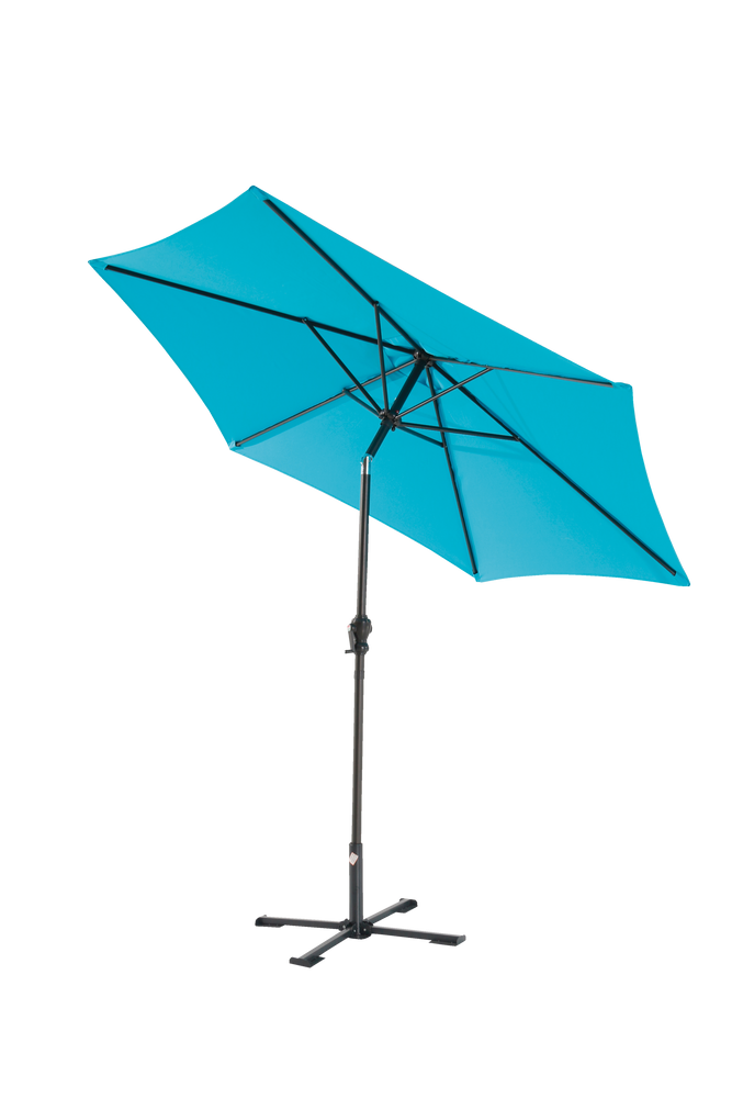 CANVAS UVProtected Fabric Outdoor/Patio Market Umbrella w/ Crank Handle, 9ft Canadian Tire