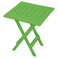 For Living  - Table d'appoint pliante Adirondack, choix varié, 17 x 17 x 20 po