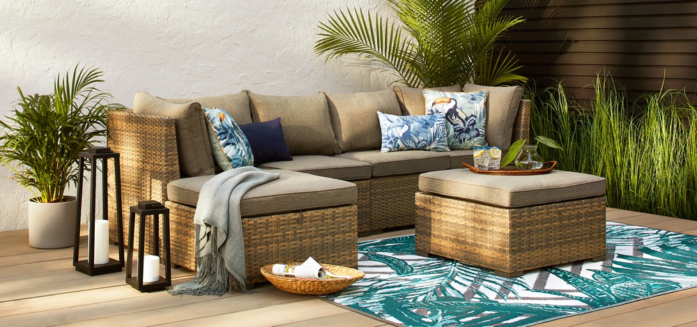Canvas Bala Square Outdoor Patio Sectional Set W Uv Resistant Cushions 6 Pc Canadian Tire - Pier One Outdoor Furniture Reviews Canvas Bala Square Outdoor Patio Sectional Set W Uv Resistant Cushions 6 Pc Canadian Tire - Pier One Outdoor Furniture Reviews